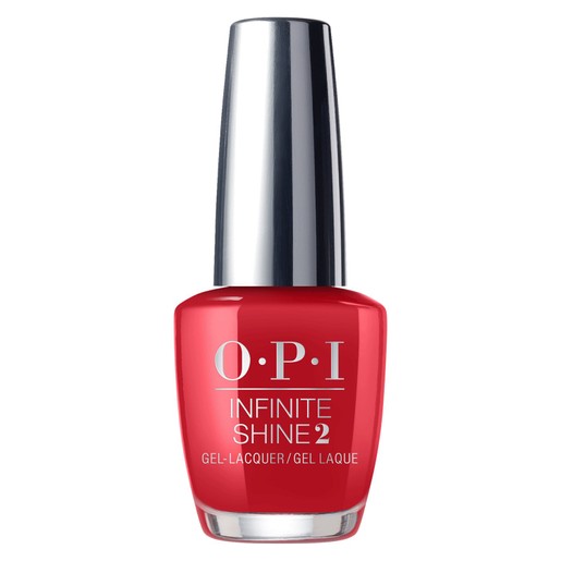 OPI Infinite Shine Step 2 Βερνίκι Διαρκείας Βήμα 2ο, 15ml - Big Apple Red