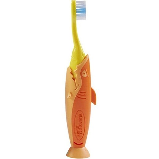 Elgydium Kids Shark Soft Toothbrush 2-6 Years Πορτοκαλί 1 Τεμάχιο