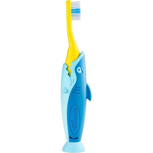 Elgydium Kids Shark Soft Toothbrush 2-6 Years Μπλε 1 Τεμάχιο
