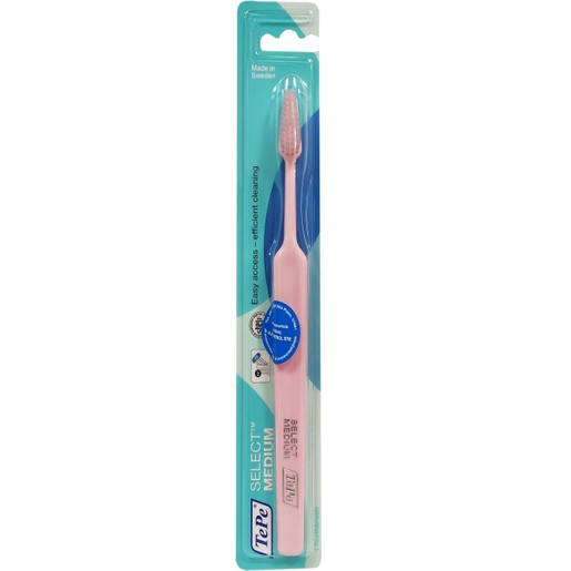 Tepe Select Medium Toothbrush 1 Τεμάχιο - Ροζ