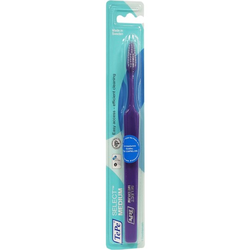 Tepe Select Medium Toothbrush 1 Τεμάχιο - Μωβ