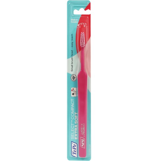 TePe Select Compact Extra Soft Toothbrush 1 Τεμάχιο - Φούξια