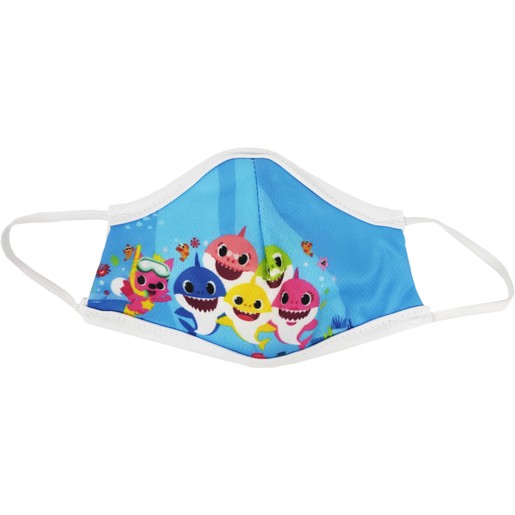 Multi Purpose Fabric Protective Mask for Children 1 Τεμάχιο - Baby Shark