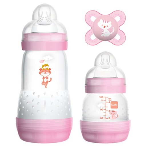 Mam Easy Start Anti-Colic Starter Set 0m+, 1 Τεμάχιο, Κωδ 655 - Ροζ Mam Easy Start Anti-Colic Starter Set 0m+, 1 Τεμάχιο, Κωδ 655 - Ροζ