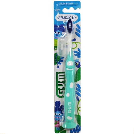 Gum Junior 6+ Soft Toothbrush 1 Τεμάχιο - Σιελ