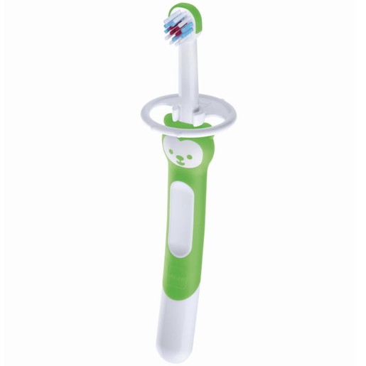 Mam Learn to Brush Soft Toothbrush 5m+, 1 Τεμάχιο, Κωδ 605 - Πράσινο