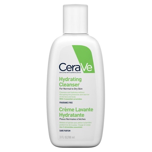 CeraVe Hydrating Cleanser Ενυδατική Κρέμα Καθαρισμού Προσώπου & Σώματος για Κανονική - Ξηρή Επιδερμίδα CeraVe Hydrating Cleanser Ενυδατική Κρέμα Καθαρισμού Προσώπου & Σώματος για Κανονική - Ξηρή Επιδερμίδα