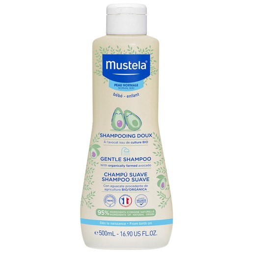 Mustela Gentle Shampoo 500ml 1 Τεμάχιο