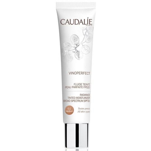 Caudalie Vinoperfect Radiance Tinted Moisturizer Broad Spectrum Spf20, 40ml Caudalie Vinoperfect Radiance Tinted Moisturizer Broad Spectrum Spf20, 40ml
