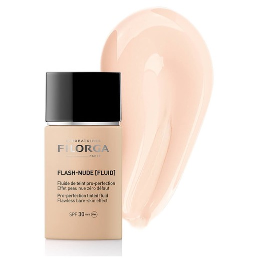 Filorga Flash-Nude [Fluid] Spf30 Απαλό Λεπτόρρευστο Foudantion για Αψεγάδιαστο Αποτέλεσμα με Εφέ Γυμνού Δέρματος 30ml - 00 Nude Ivory