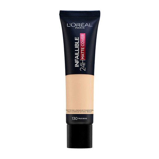 L\'Oreal Paris Infaillible 24h Matte Cover Foundation 30ml - 130 True Beige