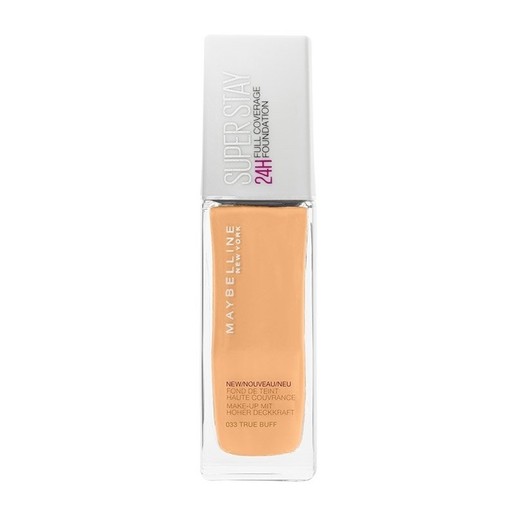 Maybelline Super Stay Full Coverage Foundation 30ml - True Maybelline Super Stay Full Coverage Foundation 30ml - True