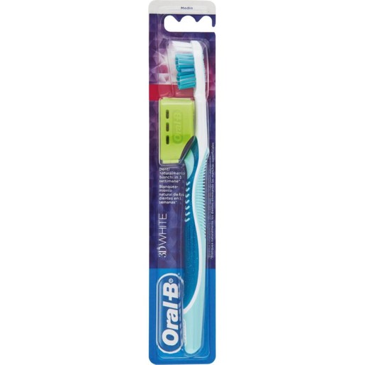 Oral-B 3D White Clean Medium 1 τεμάχιο Oral-B 3D White Clean Medium 1 τεμάχιο