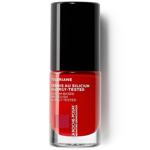 La Roche-Posay Toleriane Nail Polish Silicium Βερνίκι Νυχιών 6ml - 22 Rouge Co La Roche-Posay Toleriane Nail Polish Silicium Βερνίκι Νυχιών 6ml - 22 Rouge Co