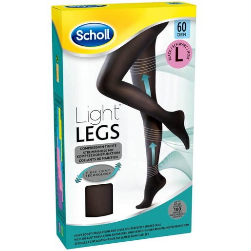 Dr Scholl Light Legs Καλσόν Διαβαθμισμένης Συμπίεσης 60 DEN Μαύρο Χρώμα 1τμχ Dr Scholl Light Legs Καλσόν Διαβαθμισμένης Συμπίεσης 60 DEN Μαύρο Χρώμα 1τμχ