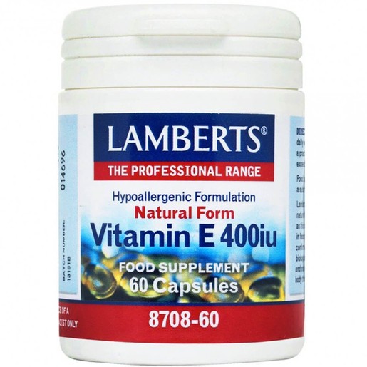 Lamberts Vitamin E 400iu Natural Form Lamberts Vitamin E 400iu Natural Form
