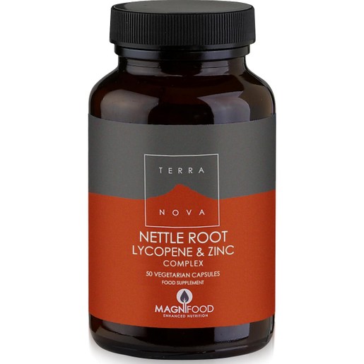 Terranova Nettle Root Lycopene & Zinc Complex Prostate Support Η Ολοκληρωμένη Σύνθεση Φυτικών Συστατικών για τον Προστάτη Terranova Nettle Root Lycopene & Zinc Complex Prostate Support Η Ολοκληρωμένη Σύνθεση Φυτικών Συστατικών για τον Προστάτη