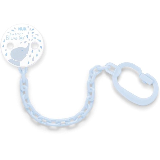 NUK Baby Rose & Blue Αλυσίδα Πιπίλας Για Το Ασφαλές Κρέμασμα Της Πιπίλας NUK Baby Rose & Blue Αλυσίδα Πιπίλας Για Το Ασφαλές Κρέμασμα Της Πιπίλας