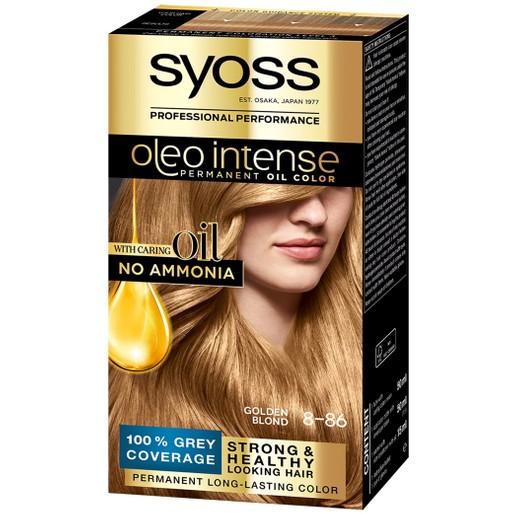Syoss Oleo Intense Permanent Oil Hair Color Kit 1 Τεμάχιο - 8-86 Ξανθό Ανοιχτό Μόκα Syoss Oleo Intense Permanent Oil Hair Color Kit 1 Τεμάχιο - 8-86 Ξανθό Ανοιχτό Μόκα