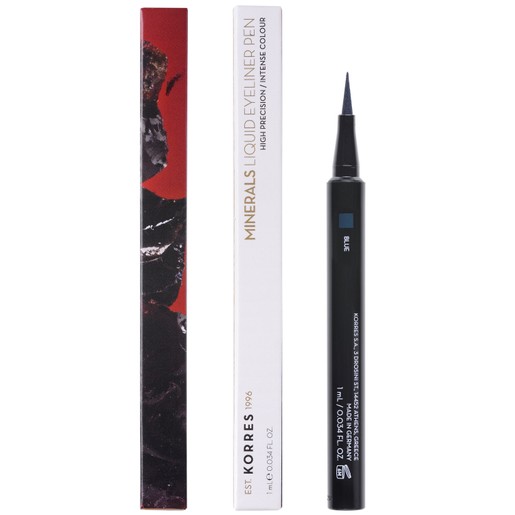 Korres Minerals Liquid Eyeliner Pen Αδιάβροχο Eyeliner για Έντονο Αποτέλεσμα & Εύκολη Ακριβή Εφαρμογή 1ml Korres Minerals Liquid Eyeliner Pen Αδιάβροχο Eyeliner για Έντονο Αποτέλεσμα & Εύκολη Ακριβή Εφαρμογή 1ml