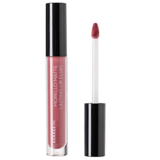 Korres Morello Matte Lasting Lip Fluid 3.4ml - 10 Damask Rose Korres Morello Matte Lasting Lip Fluid 3.4ml - 10 Damask Rose