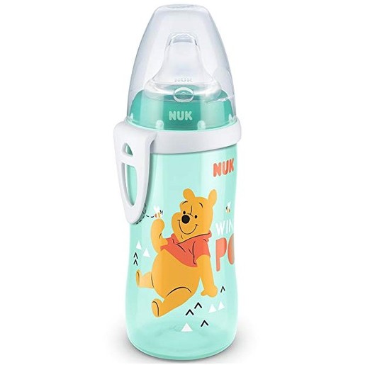Nuk Active Cup Disney Winnie the Pooh Παγουράκι με Ρύγχος Σιλικόνης 12m+ BPA Free 300ml Nuk Active Cup Disney Winnie the Pooh Παγουράκι με Ρύγχος Σιλικόνης 12m+ BPA Free 300ml