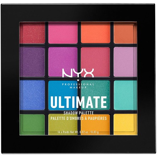 NYX Professional Makeup Ultimate Shadow Palette 1 Τεμάχιο - Brights