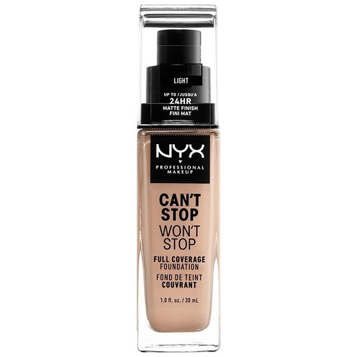 NYX Professional Makeup Can\'t Stop Won\'t Stop Full Coverage Foundation 30ml - 05 Light