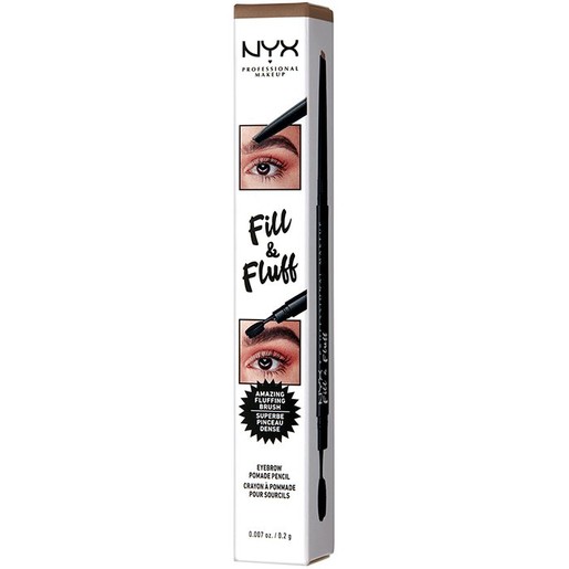 NYX Professional Makeup Fill & Fluff Eyebrow Pomade Pencil 0,2gr 1 Τεμάχιο - Taupe