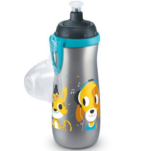 Nuk Sports Cup Πλαστικό Παγουράκι με Καπάκι Push-Pull 36m+ 450ml Nuk Sports Cup Πλαστικό Παγουράκι με Καπάκι Push-Pull 36m+ 450ml