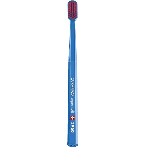 Curaprox CS 3960 Super Soft Toothbrush Μπλε - Κόκκινο 1 Τεμάχιο