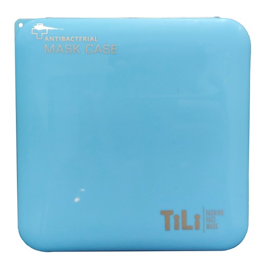 TiLi Antibacterial Mask Case 1 Τεμάχιο - γαλάζιο
