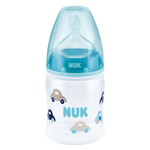 Nuk First Choice Plus Μπιμπερό Πολυπροπυλενίου (PP) Θηλή Σιλικόνης 150ml Nuk First Choice Plus Μπιμπερό Πολυπροπυλενίου (PP) Θηλή Σιλικόνης 150ml