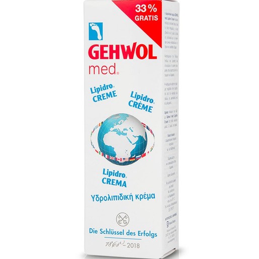 Gehwol Med Lipidro Cream 1 Τεμάχιο - 100ml