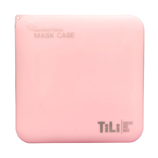 TiLi Antibacterial Mask Case 1 Τεμάχιο - ροζ