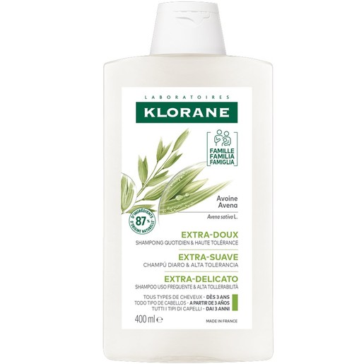 ​​​​​​​Klorane Oat Shampoo All Hair Types 400ml