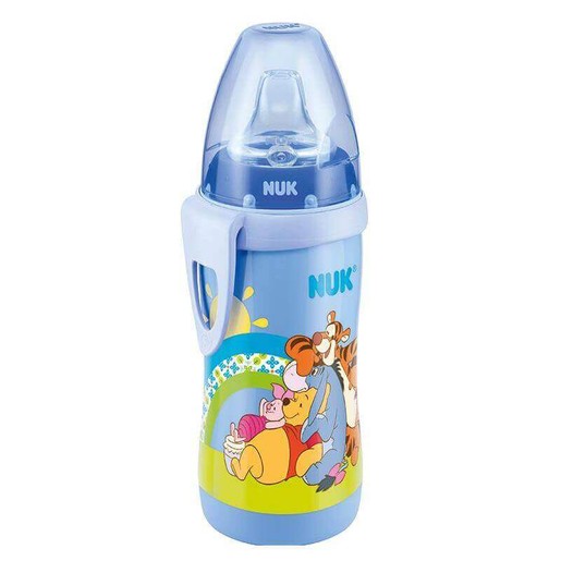 Nuk Active Cup Disney Winnie the Pooh Παγουράκι με Ρύγχος Σιλικόνης 12m+ BPA Free 300ml Nuk Active Cup Disney Winnie the Pooh Παγουράκι με Ρύγχος Σιλικόνης 12m+ BPA Free 300ml