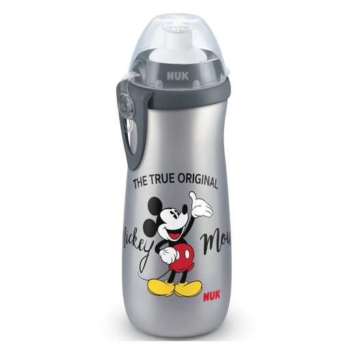 Nuk Disney Mickey Sports Cup Πλαστικό Παγουράκι με Καπάκι Push-Pull 36m+ 450ml Nuk Disney Mickey Sports Cup Πλαστικό Παγουράκι με Καπάκι Push-Pull 36m+ 450ml