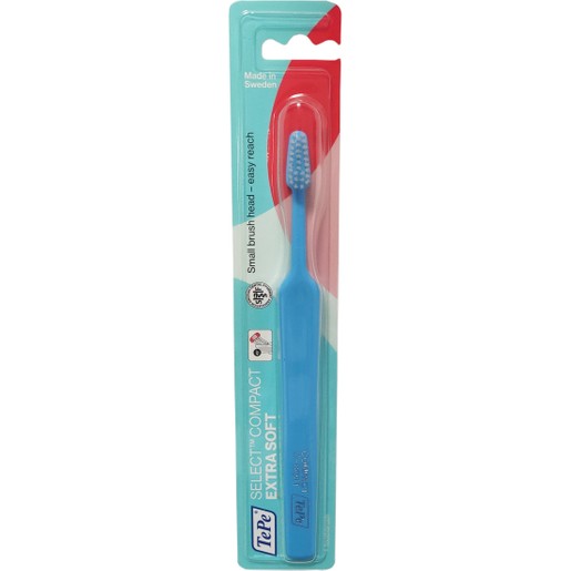 TePe Select Compact Extra Soft Toothbrush 1 Τεμάχιο - Γαλάζιο