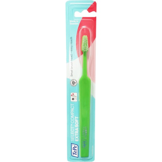 TePe Select Compact Extra Soft Toothbrush 1 Τεμάχιο - Πράσινο