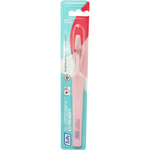 TePe Select Compact Extra Soft Toothbrush 1 Τεμάχιο - Ροζ