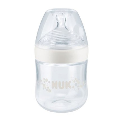 Nuk Nature Sense Πλαστικό Μπιμπερό με Θηλή Σιλικόνης Μεγέθους 1 (0-6 Μηνών) Small Οπή 150ml Nuk Nature Sense Πλαστικό Μπιμπερό με Θηλή Σιλικόνης Μεγέθους 1 (0-6 Μηνών) Small Οπή 150ml