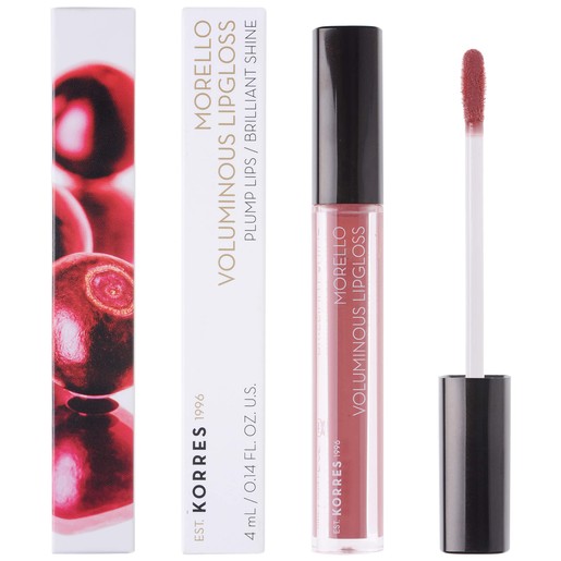 Korres Morello Voluminous Lipgloss Brilliant Shine 4ml - 23 Natural Purple Korres Morello Voluminous Lipgloss Brilliant Shine 4ml - 23 Natural Purple