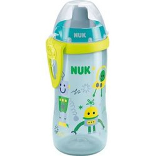 Nuk Flexi Cup Παγουράκι Πολυπροπυλενίου με Μαλακό Καλαμάκι Σιλικόνης 24m+ 300ml Nuk Flexi Cup Παγουράκι Πολυπροπυλενίου με Μαλακό Καλαμάκι Σιλικόνης 24m+ 300ml