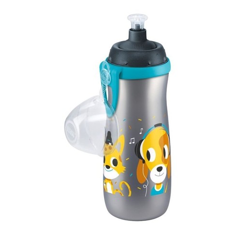 Nuk Sports Cup Πλαστικό Παγουράκι με Καπάκι Push-Pull 36m+ 450ml Nuk Sports Cup Πλαστικό Παγουράκι με Καπάκι Push-Pull 36m+ 450ml