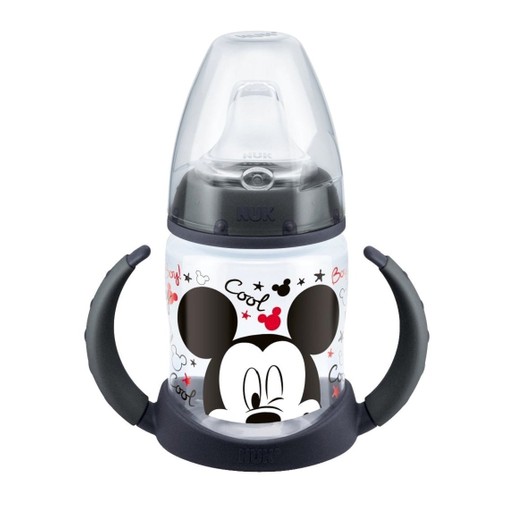 Nuk First Choice Disney Mickey Μπιμπερό Εκπαίδευσης με Ρύγχος Σιλικόνης (6-18 Μηνών) 150ml Nuk First Choice Disney Mickey Μπιμπερό Εκπαίδευσης με Ρύγχος Σιλικόνης (6-18 Μηνών) 150ml
