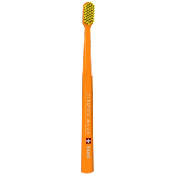 Curaprox CS 5460 Ultra Soft Toothbrush 1 Τεμάχιο - Πορτοκαλί/ Κίτρινο