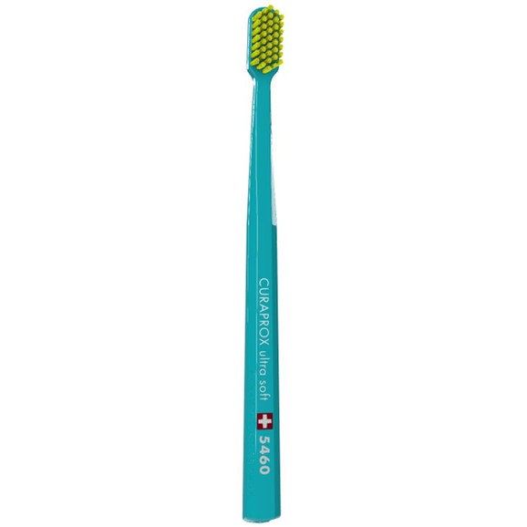 Curaprox CS 5460 Ultra Soft Toothbrush 1 Τεμάχιο - Τιρκουάζ/ Λαχανί