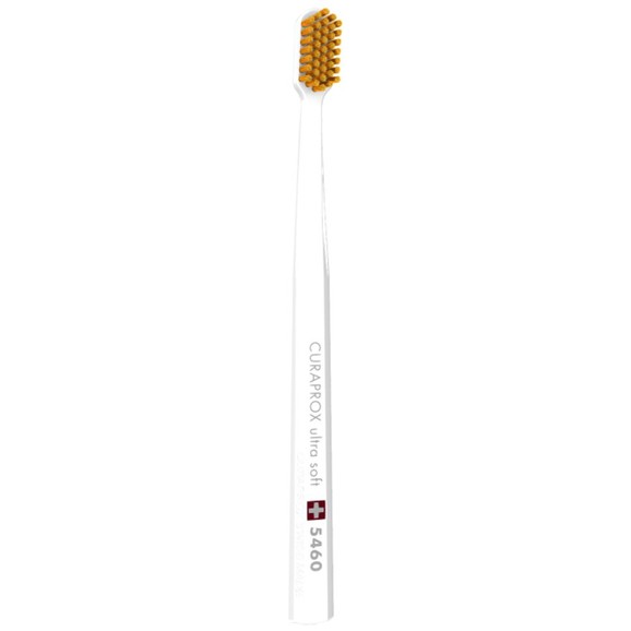 Curaprox CS 5460 Ultra Soft Toothbrush 1 Τεμάχιο - Λευκό/ Πορτοκαλί
