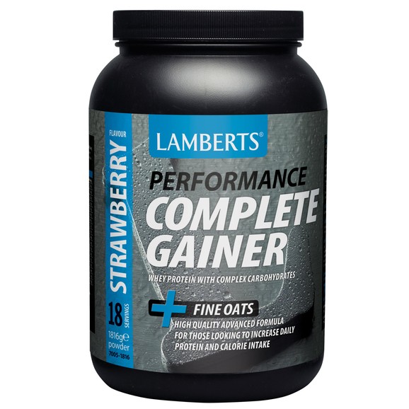 Lamberts Performance Complete Gainer Powder 1816g - Strawberry Lamberts Performance Complete Gainer Powder 1816g - Strawberry